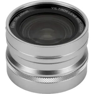 VILTROX WCLX100VI SILVER WIDEANGLE CONVERSION LENS 75G. 186MM FOR FUJI X100 SERIES