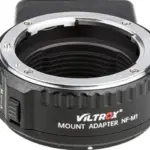 Adattatore MF/AF per obiettivo Nikon F su camera M4/3 NFM1 SCATOLA APERTA