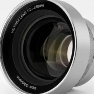 TCLX100VI SILVER TELEPHOTO CONVERSION LENS 45G. 323MM FOR FUJI X100 SERIES