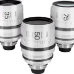 Full frame Anamorphic lens set Epic series PL mount 35mm50mm75mm T/2.0 1.33X con valigia